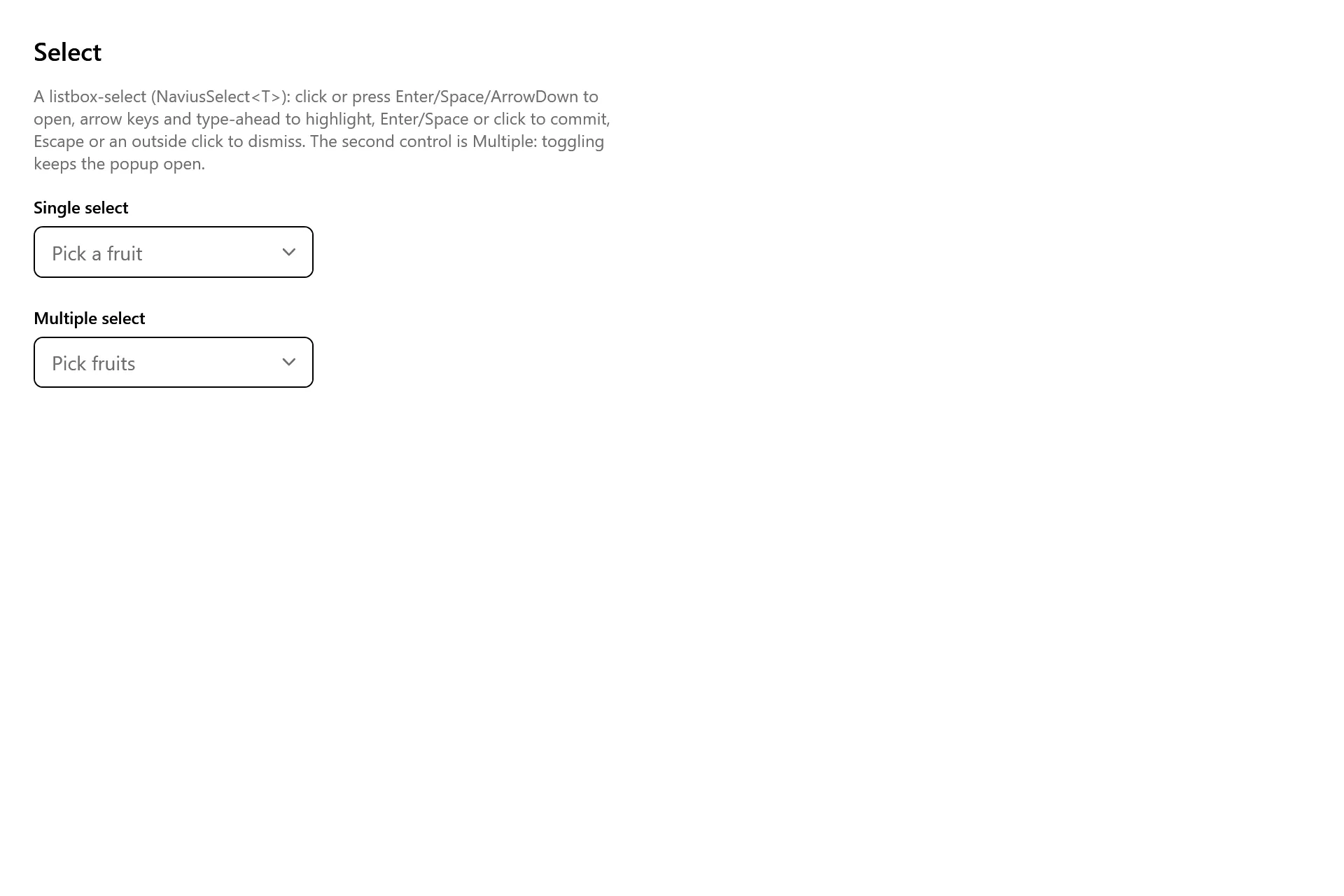 Select Gallery page in the high contrast theme